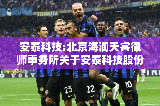 安泰科技:北京海润天睿律师事务所关于安泰科技股份有限公司2024年第一次临时股东大会的法律意见书