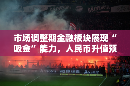 市场调整期金融板块展现“吸金”能力，人民币升值预期多方面影响银行业