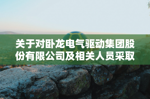 关于对卧龙电气驱动集团股份有限公司及相关人员采取出具警示函措施的决定