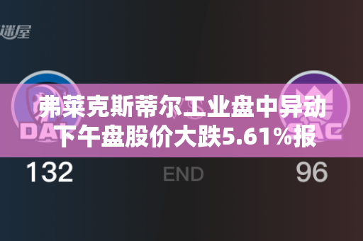 弗莱克斯蒂尔工业盘中异动 下午盘股价大跌5.61%报42.93美元