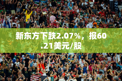 新东方下跌2.07%，报60.21美元/股