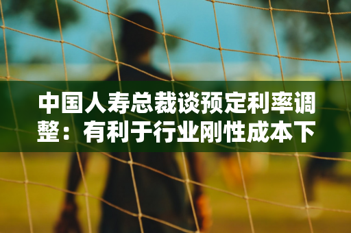 中国人寿总裁谈预定利率调整：有利于行业刚性成本下降、促进长期风险的管控