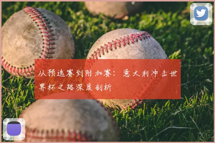 从预选赛到附加赛：意大利冲击世界杯之路深度剖析