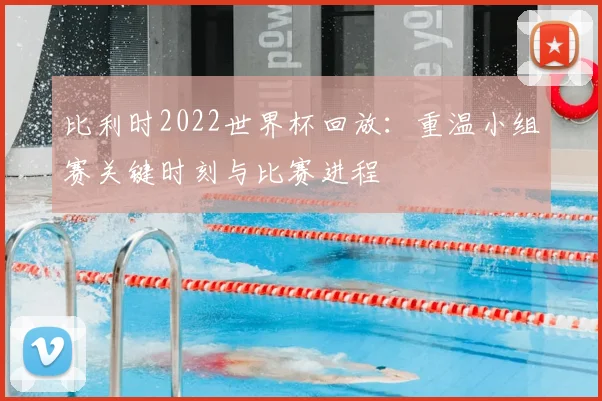 比利时2022世界杯回放：重温小组赛关键时刻与比赛进程